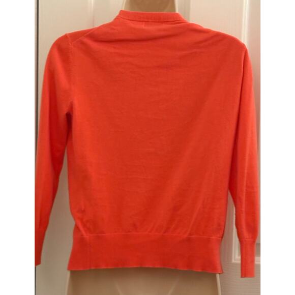 Croft & Barrow Melon Colored Cardigan. Size XS - Picture 3 of 4